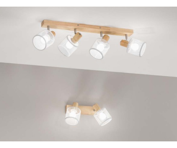 Fan europe Spot da soffitto Twinset