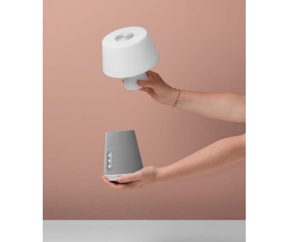 Fan Europe Rechargeable Decibel Table Lamp with Speaker