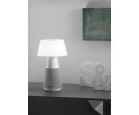 Fan europe Lampada da tavolo ricarcabile Decibel con cassa 2