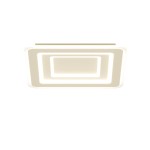 Top light Applique / Plafoniera Zoom Led Quadrata