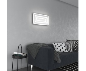 Top light Applique/Plafoniera Zoom Led Rettangolare 2
