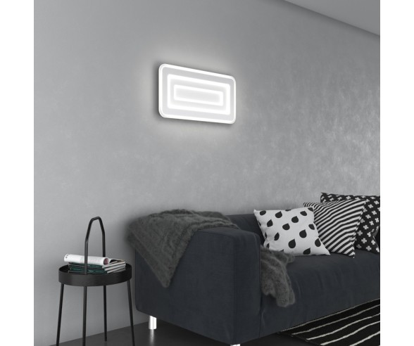Top light Rectangular Zoom LED Wall/Ceiling lamp