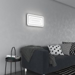 Top light Applique/Plafoniera Zoom Led Rettangolare