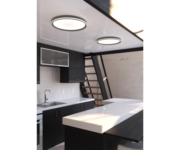 Top light Aera LED-Wand-/Deckenleuchte