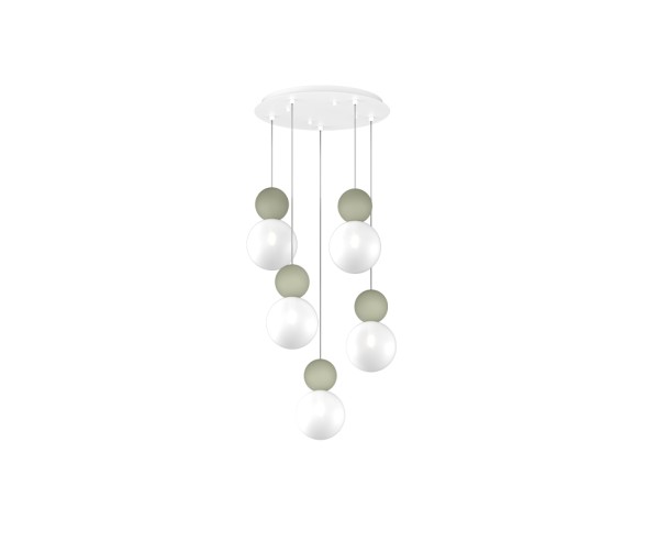 TOP LIGHT SOSPENSIONE TONDA COTTAGE