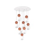 Top light Sospensione tonda Cottage