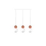 Top light rectangular suspension Cottage