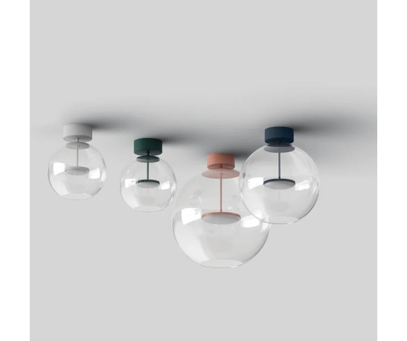 LINEA LIGHT PLAFONIERA CRISTALBOLLA DESIGN