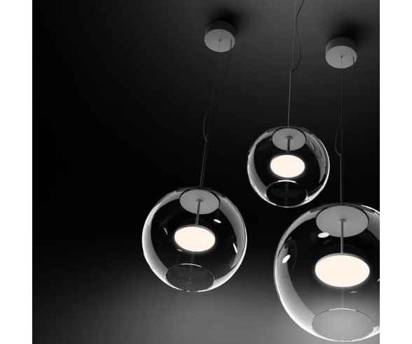 LINEA LIGHT SOSPENSIONE CRISTALBOLLA