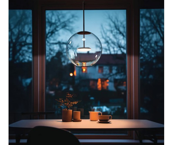 LINEA LIGHT SOSPENSIONE CRISTALBOLLA