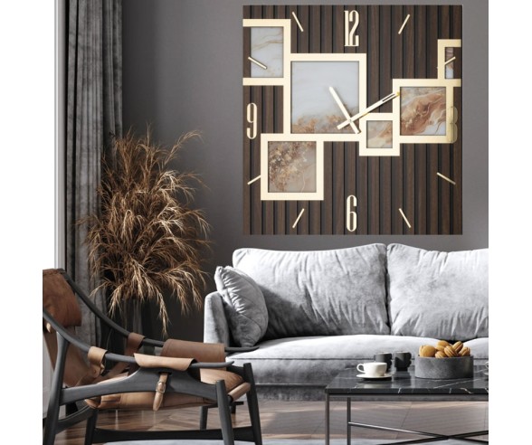Modern wall clock Model Quadro