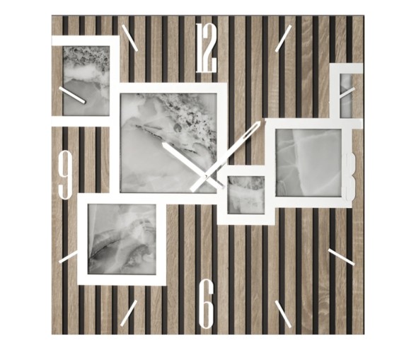 Modern wall clock Model Quadro