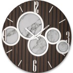Orologio elegante da parete Modello Rain