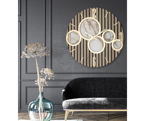 Elegant Rain Model Wall Clock