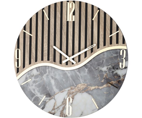 Waves Model Modern Wall Clock