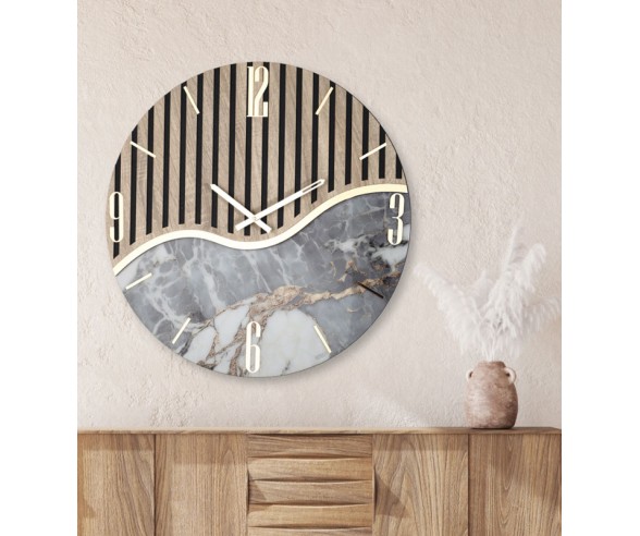 Orologio da parete moderno Modello Waves