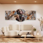 Mama künstlerisch repräsentative Wanduhr