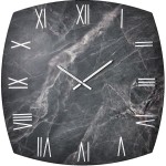 Orologio da parete Marmo made in Italy Square