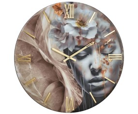 Orologio da parete di design artistico modello Afrodite