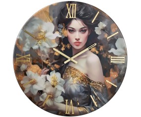 Moderne Wanduhr Modell Dama