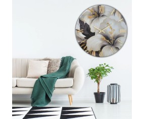Tropicana Floral Wall Clock 2