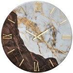 Orologio da parete effetto marmo modello Taburno