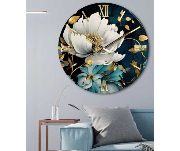 Orologio da parete floreale modello Primavera