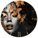 Glamour model wall clock