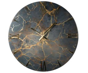 Ottano-Wanduhr mit Marmoreffekt