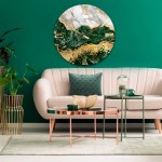 Orologio da parete di prestigio modello Smeraldo