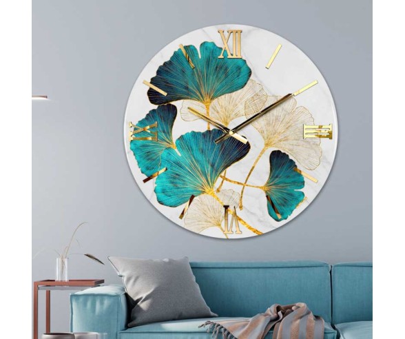 Orologio da parete floreale modello Aria