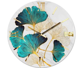 Orologio da parete floreale modello Aria