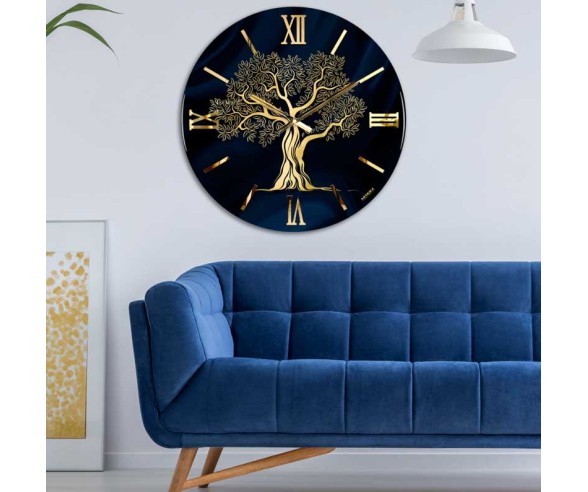 Modern wall clock model Ulivo