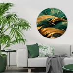 Prestigious Green model wall clock