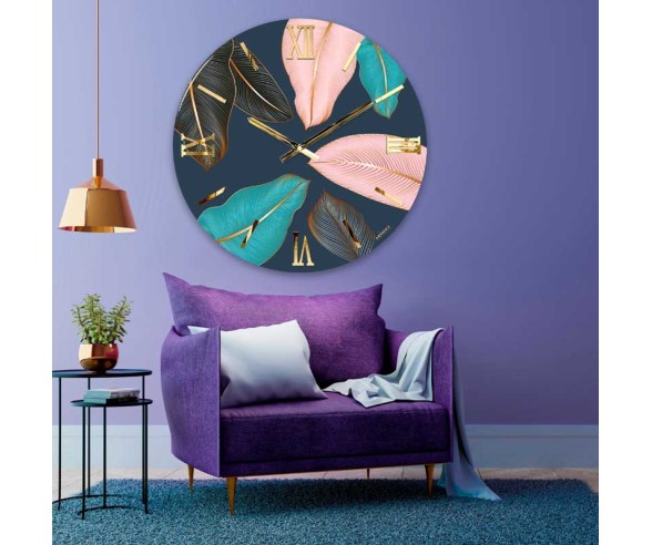 OROLOGIO DA PARETE FLOREALE MODELLO PAMPAS