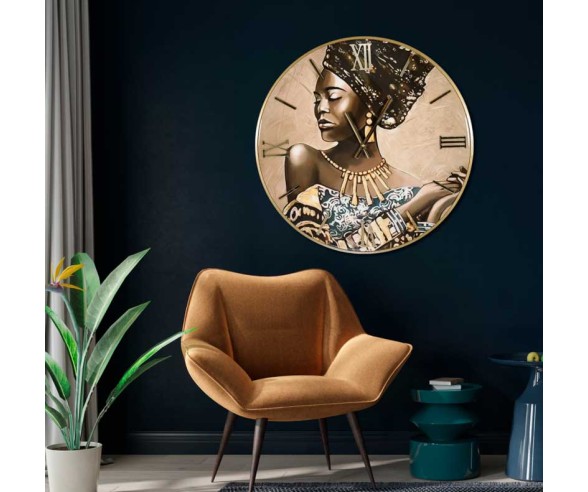 Kenya model wall clock