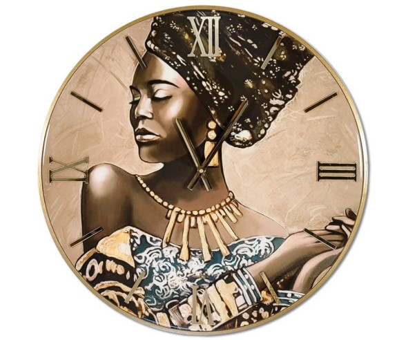 Kenya model wall clock