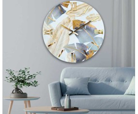 Orologio da parete floreale modello Ficus 2