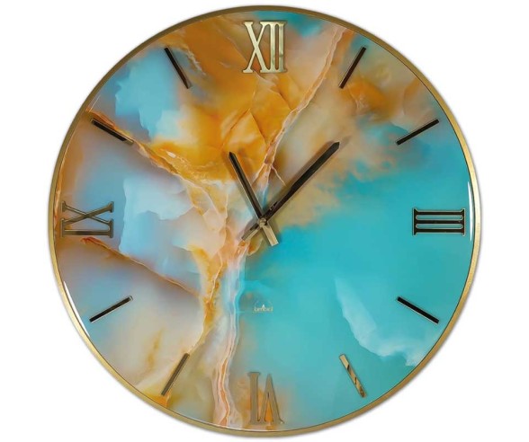 Elegante Wanduhr Caraibi Modell