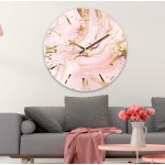 Moderne Wanduhr, Modell Pink