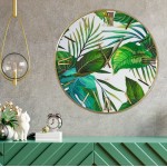 Orologio da parete floreale modello Jungle