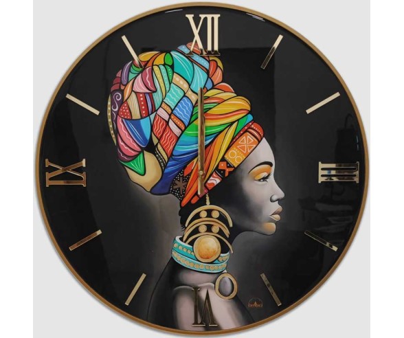 Tribe model wall clock