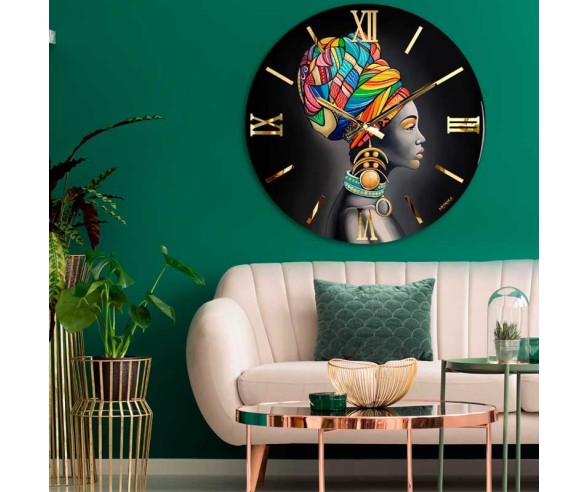 Tribe model wall clock