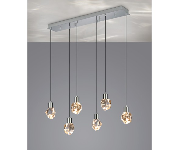 rechteckige Pendelleuchte Verano von Trio Lighting