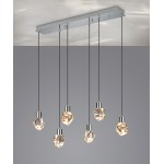 rechteckige Pendelleuchte Verano von Trio Lighting