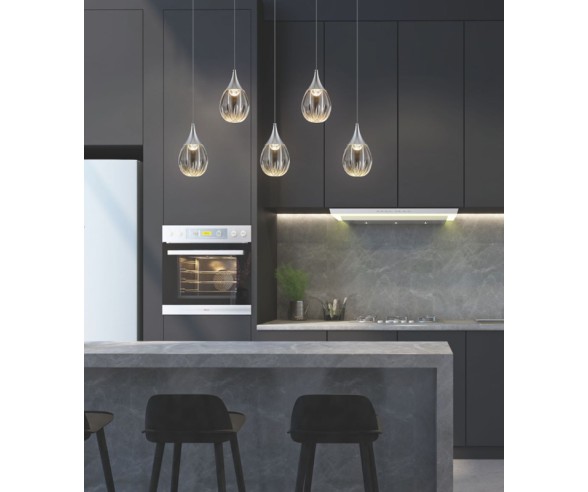 Illuminati Lighting Rechteckige Pendelleuchte Stilla