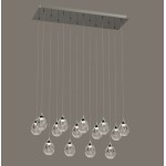 Illuminati Lighting Sospensione rettangolare Stilla