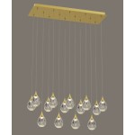 Illuminati Lighting Rechteckige Pendelleuchte Stilla