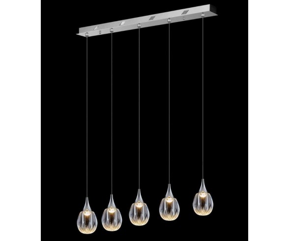 Illuminati Lighting Rechteckige Pendelleuchte Stilla