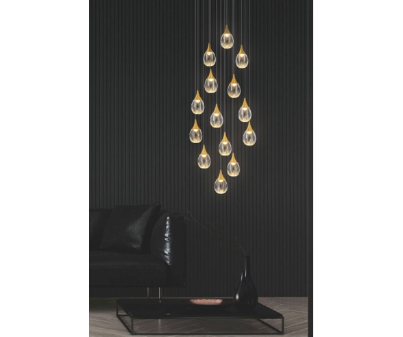 Illuminati Lighting Sospensione circolare Stilla